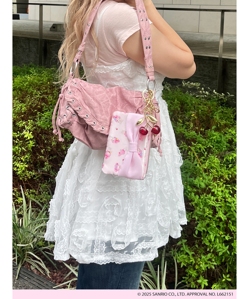 【MY MELODY】 RIBBON  POUCH 詳細画像 ピンク 8