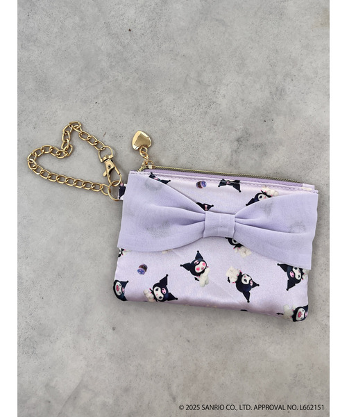 【KUROMI】 RIBBON  POUCH 詳細画像