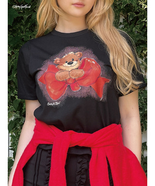 【Suzy‘s Zoo】ブーフ&リボンTEE