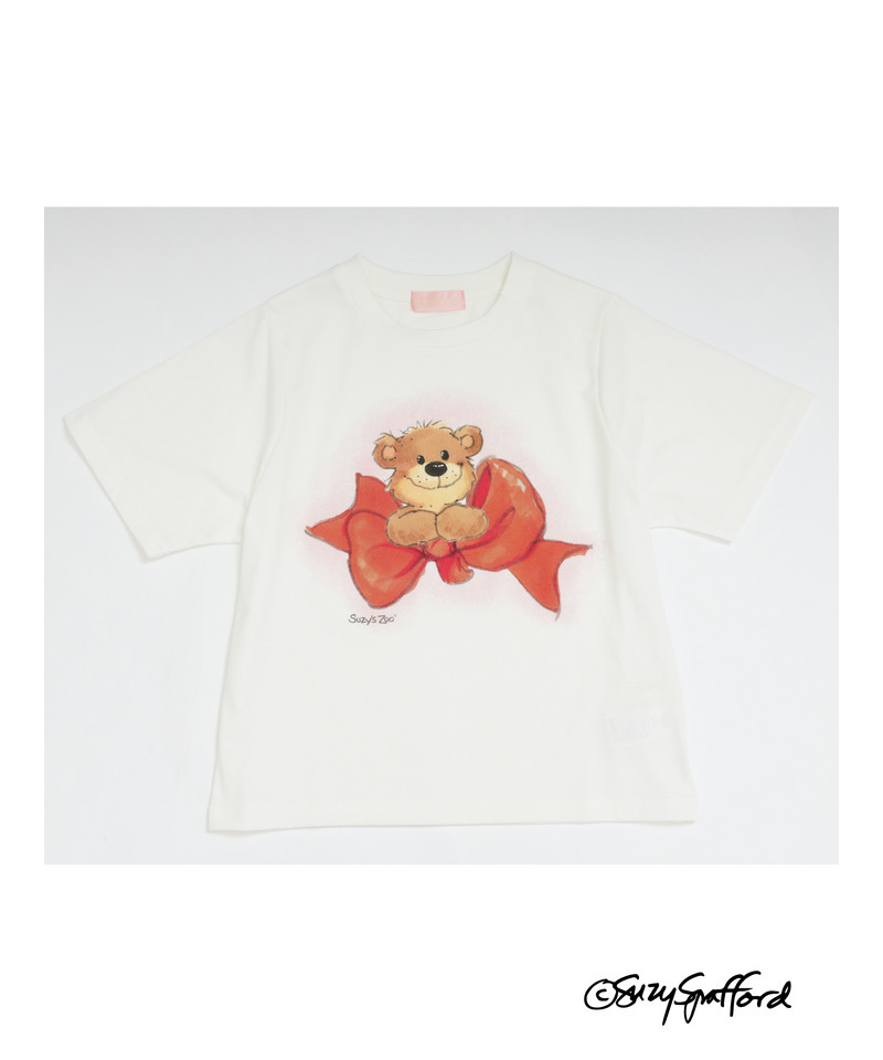【Suzy‘s Zoo】ブーフ&リボンTEE 詳細画像 オフホワイト 3