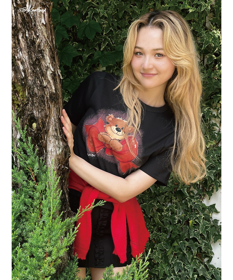 【Suzy‘s Zoo】ブーフ&リボンTEE 詳細画像 ブラック 10