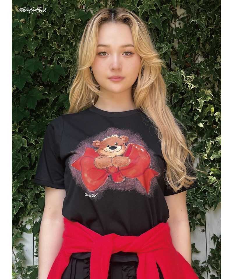 【Suzy‘s Zoo】ブーフ&リボンTEE 詳細画像 ブラック 7