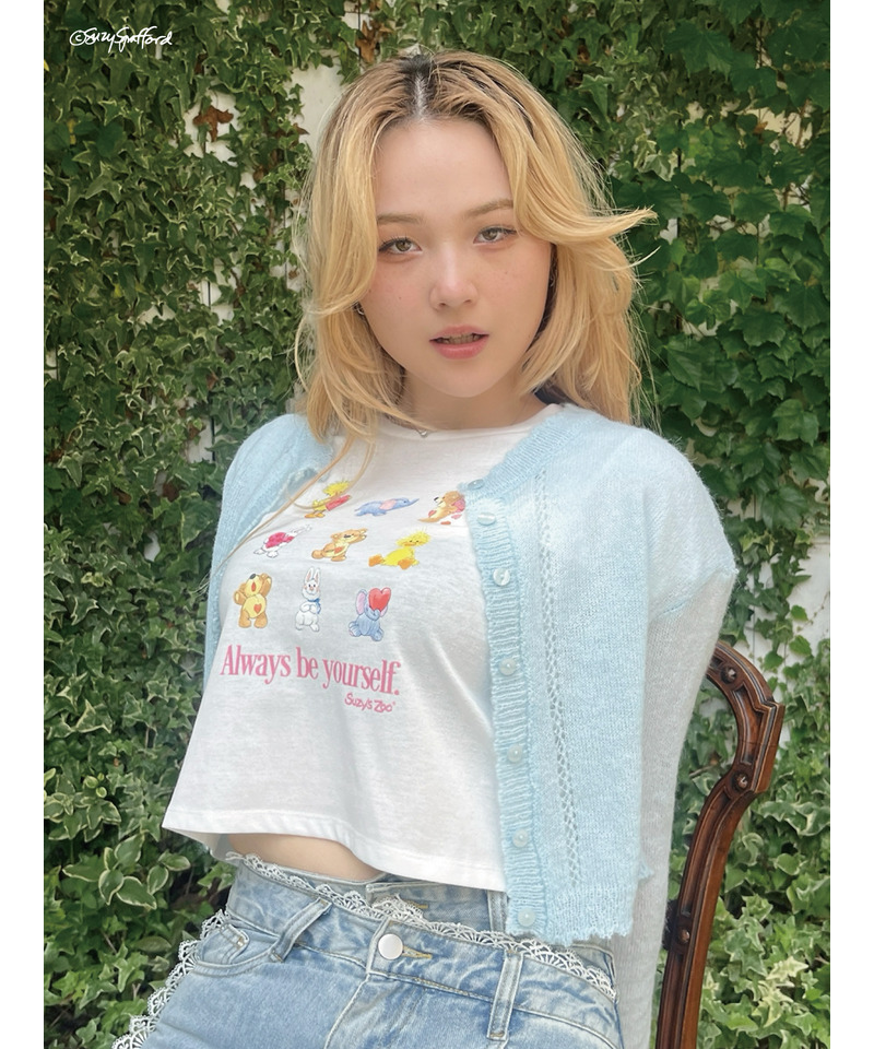 【Suzy‘s Zoo】ハートフレンズTEE 詳細画像 オフホワイト 10