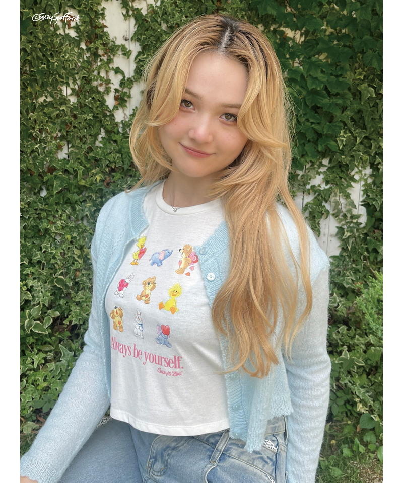 【Suzy‘s Zoo】ハートフレンズTEE 詳細画像 オフホワイト 4