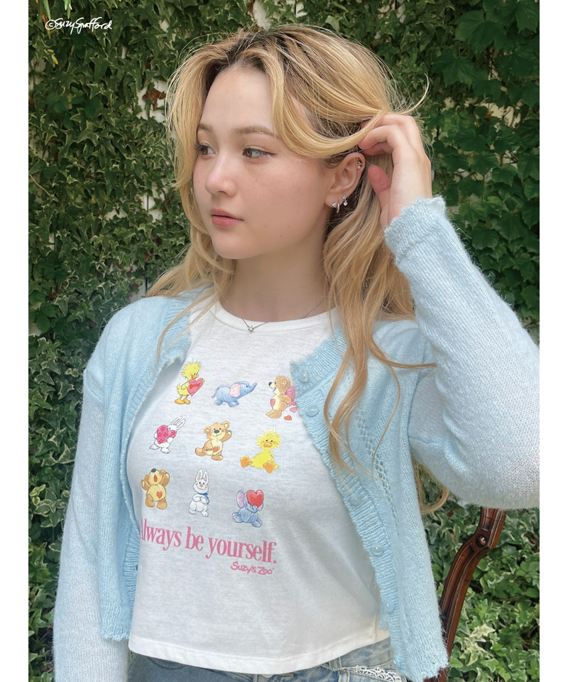 【Suzy‘s Zoo】ハートフレンズTEE 詳細画像 オフホワイト 5
