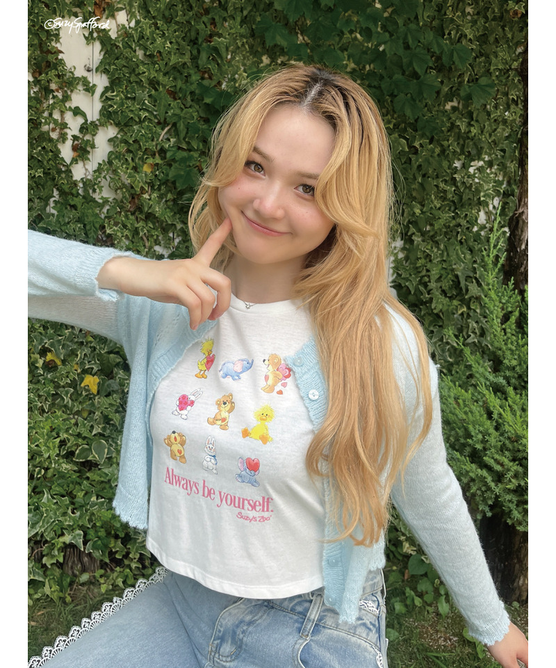 【Suzy‘s Zoo】ハートフレンズTEE 詳細画像 オフホワイト 6