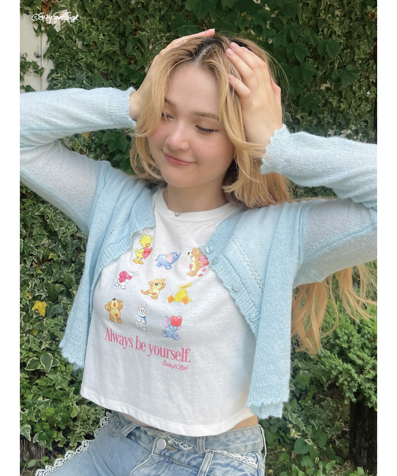 【Suzy‘s Zoo】ハートフレンズTEE 詳細画像 オフホワイト 7