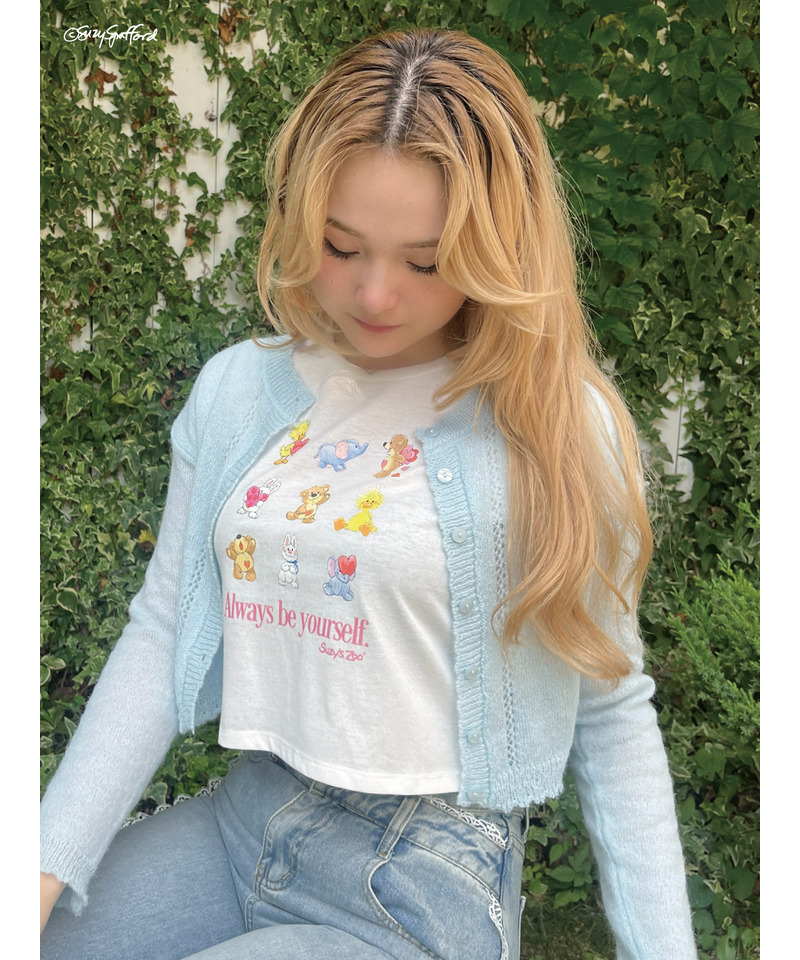 【Suzy‘s Zoo】ハートフレンズTEE 詳細画像 オフホワイト 8