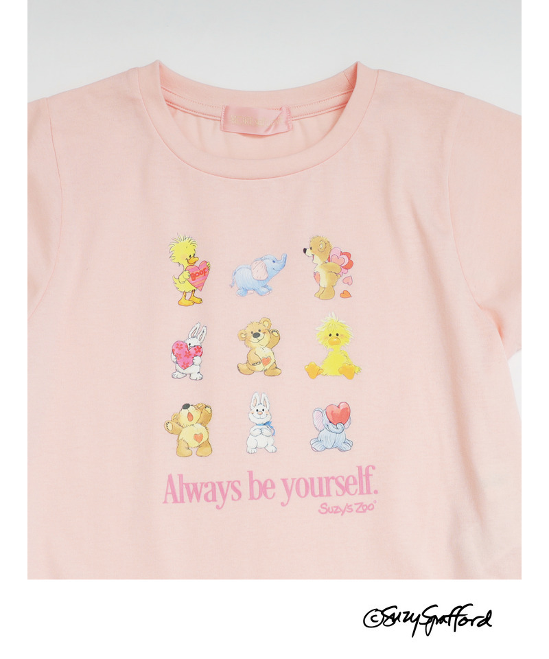 【Suzy‘s Zoo】ハートフレンズTEE 詳細画像 ピンク 2