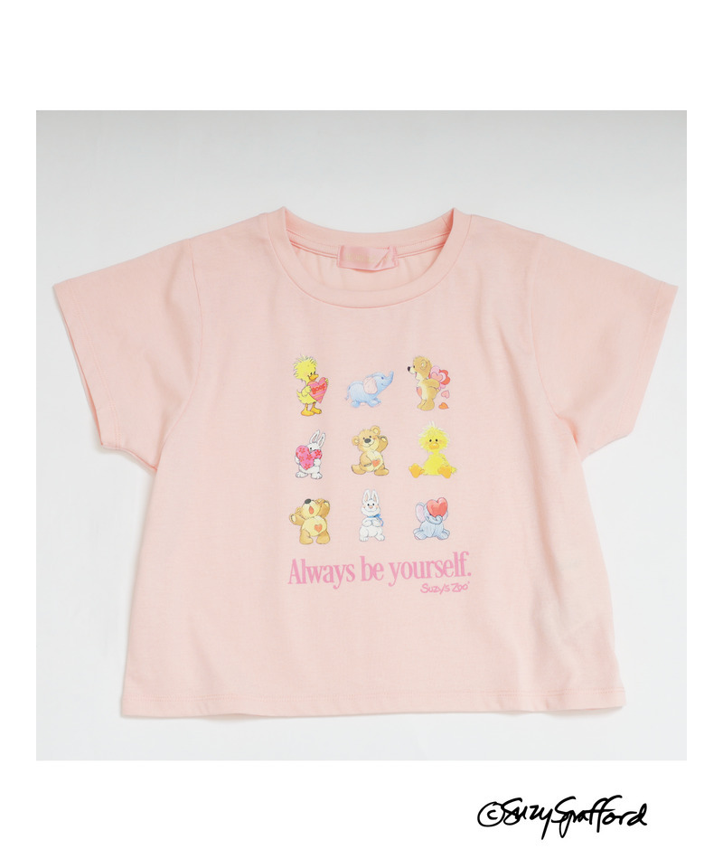 【Suzy‘s Zoo】ハートフレンズTEE 詳細画像 ピンク 3