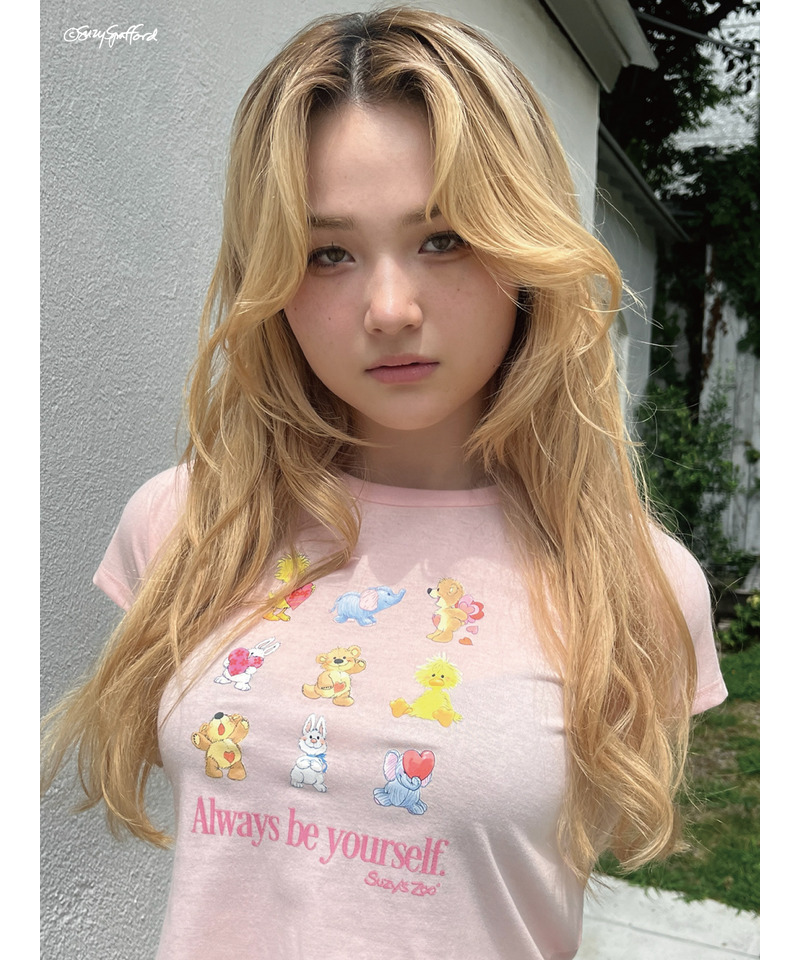 【Suzy‘s Zoo】ハートフレンズTEE 詳細画像 ピンク 5