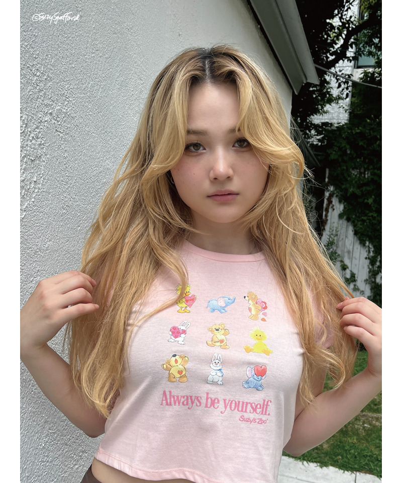 【Suzy‘s Zoo】ハートフレンズTEE 詳細画像 ピンク 7