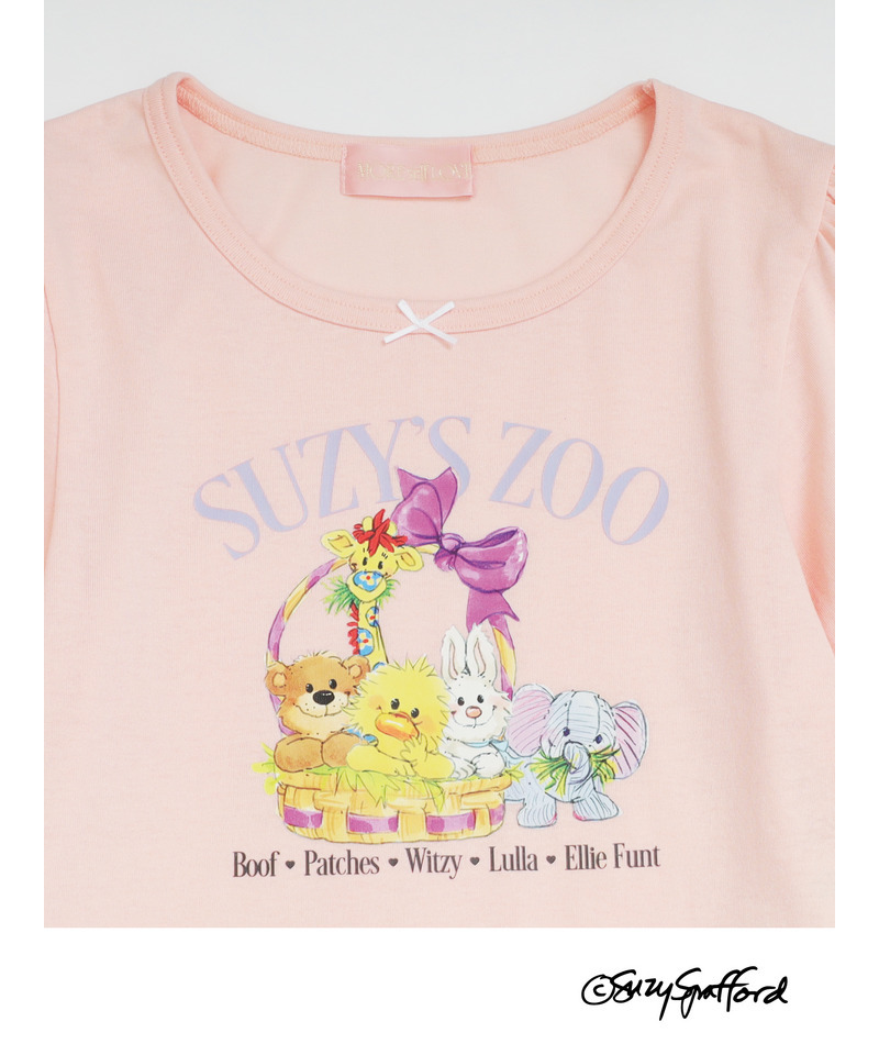 【Suzy‘s Zoo】リボンフレンズTEE 詳細画像 ピンク 2