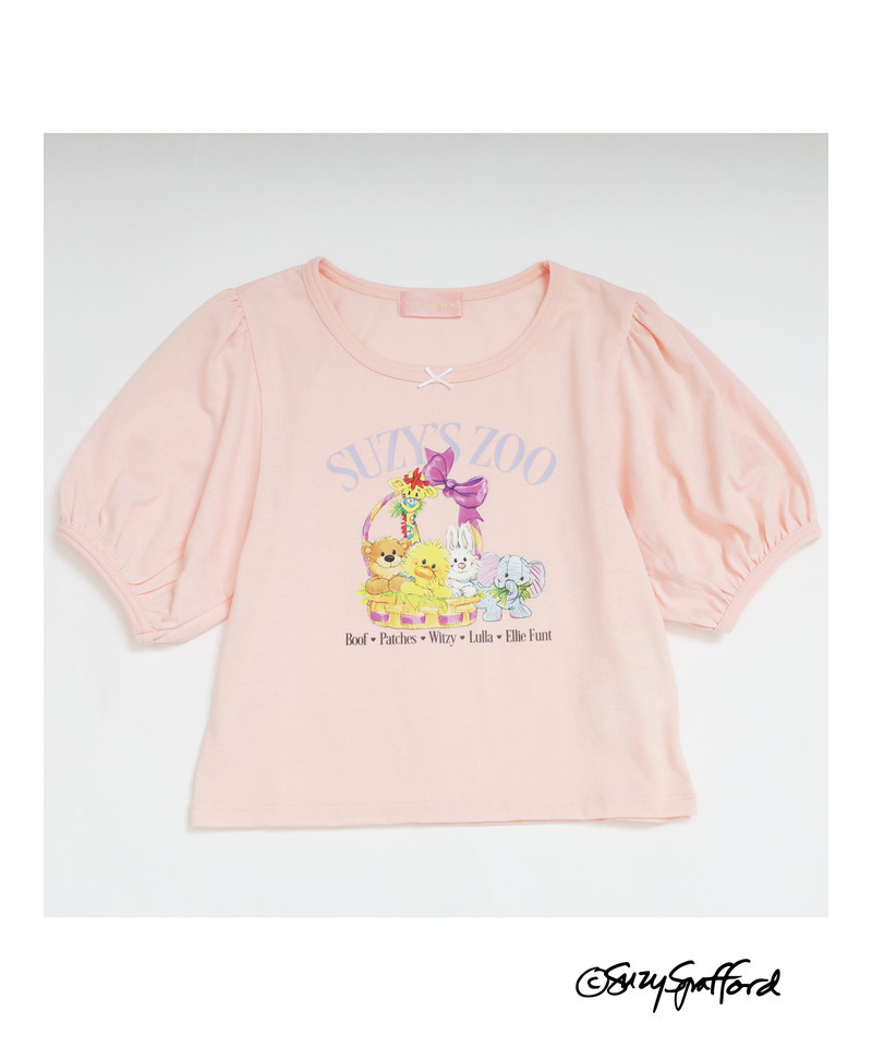 【Suzy‘s Zoo】リボンフレンズTEE 詳細画像 ピンク 3