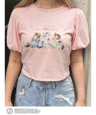 【Peter Rabbit(TM)】THREE KITTENS   TEE