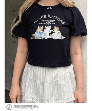 【Peter Rabbit(TM)】THREE KITTENS   TEE