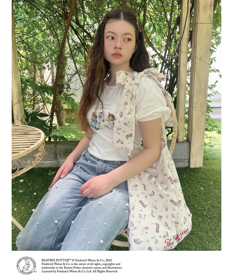 【Peter Rabbit(TM)】THREE KITTENS   TEE 詳細画像 オフホワイト 17