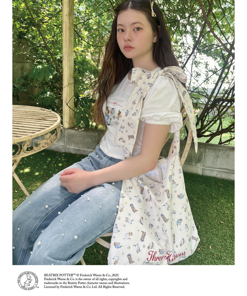 【Peter Rabbit(TM)】THREE KITTENS   TEE 詳細画像 オフホワイト 24