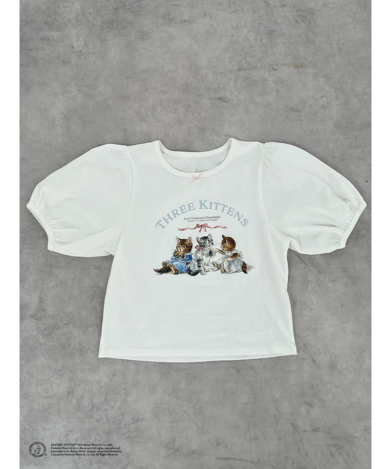 【Peter Rabbit(TM)】THREE KITTENS   TEE 詳細画像 オフホワイト 26