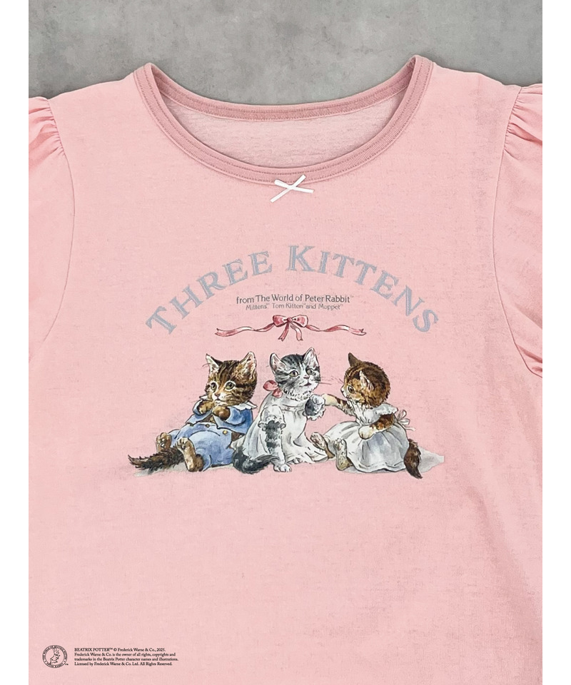 【Peter Rabbit(TM)】THREE KITTENS   TEE 詳細画像 ピンク 5