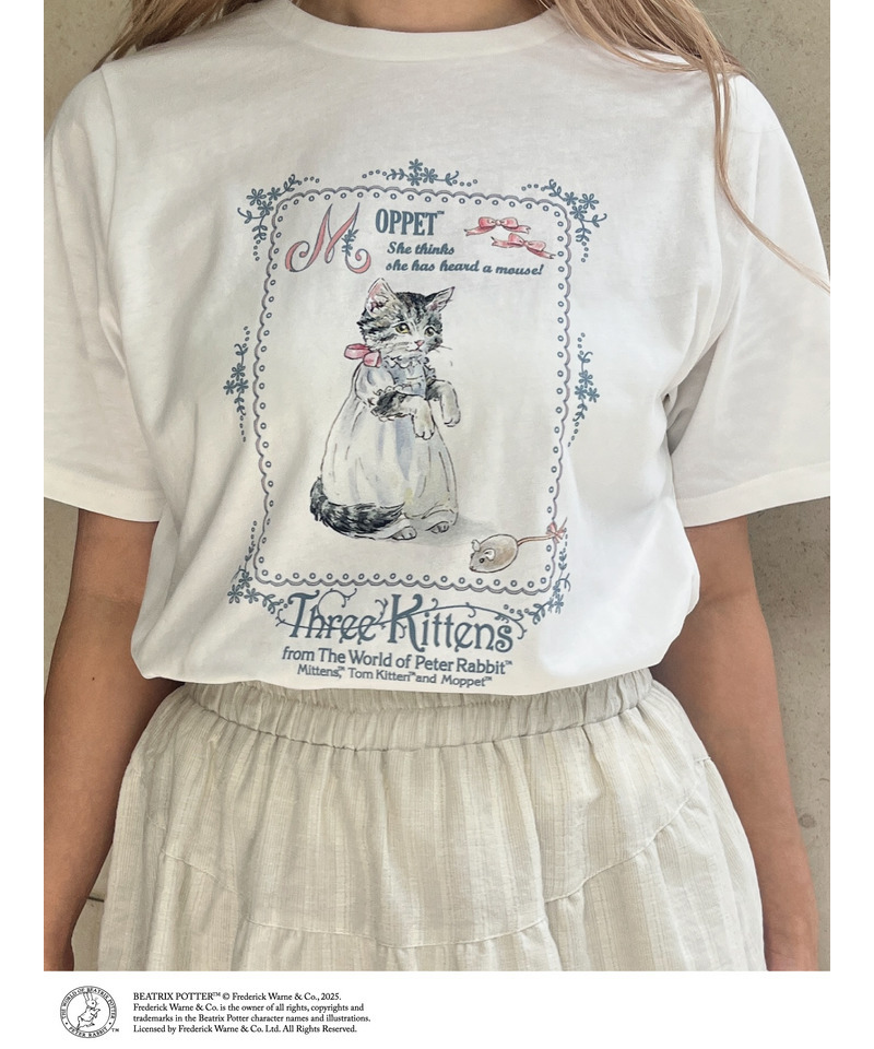 【Peter Rabbit（TM)】 MOPPET  TEE 詳細画像 オフホワイト 10
