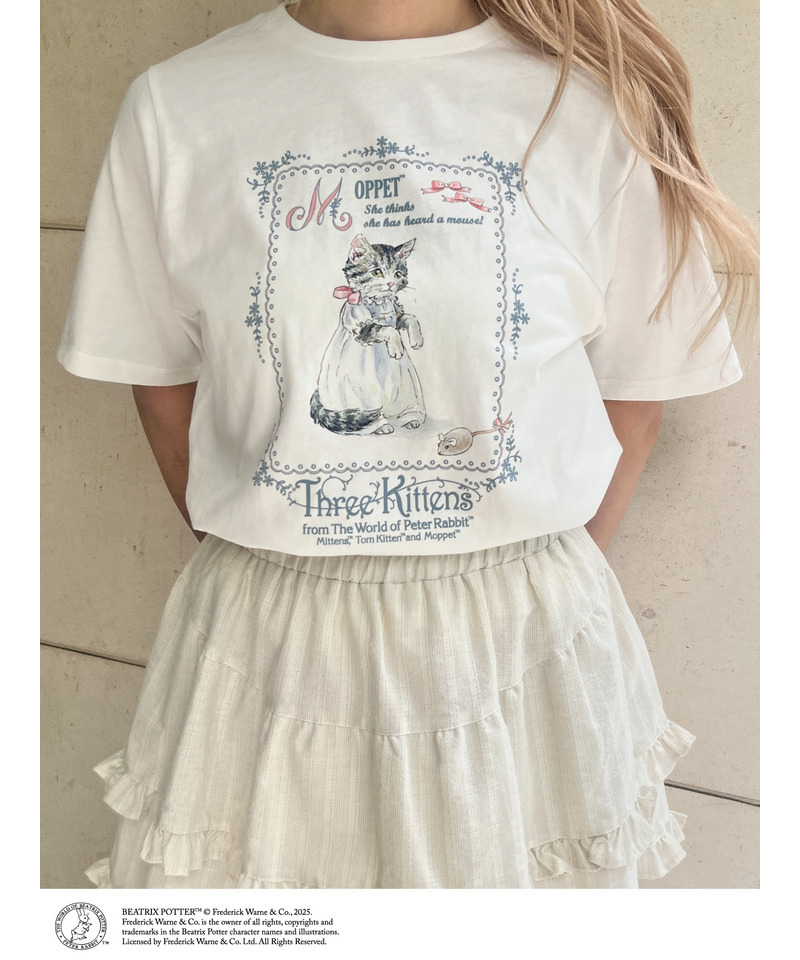 【Peter Rabbit（TM)】 MOPPET  TEE 詳細画像 オフホワイト 12