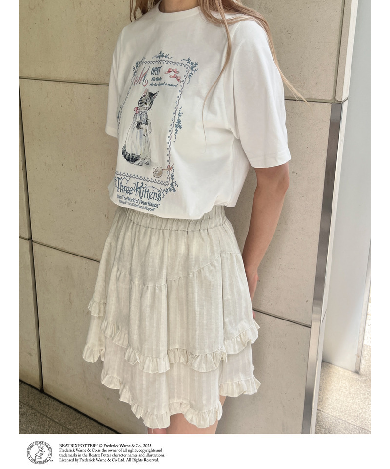 【Peter Rabbit（TM)】 MOPPET  TEE 詳細画像 オフホワイト 13