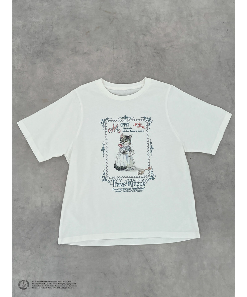 【Peter Rabbit（TM)】 MOPPET  TEE 詳細画像 オフホワイト 14
