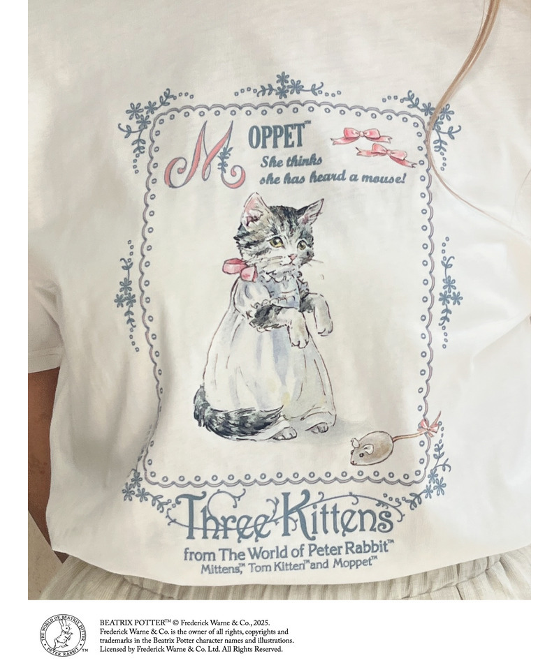 【Peter Rabbit（TM)】 MOPPET  TEE 詳細画像 オフホワイト 2