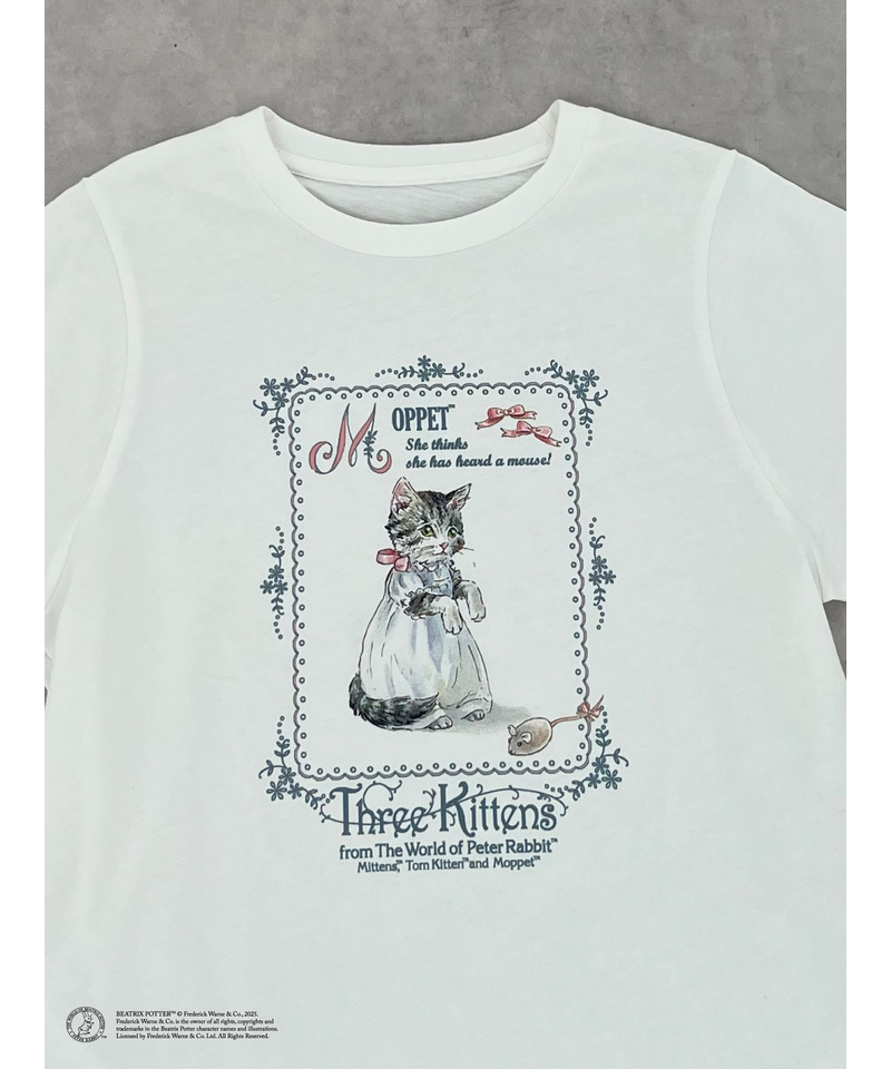 【Peter Rabbit（TM)】 MOPPET  TEE 詳細画像 オフホワイト 3