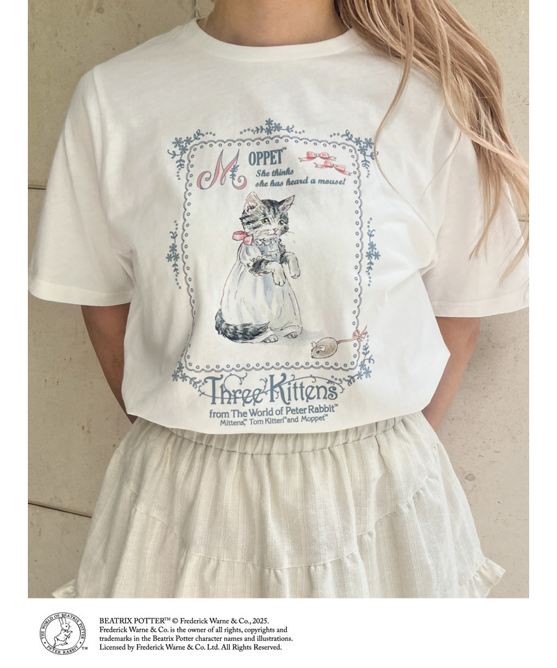 【Peter Rabbit（TM)】 MOPPET  TEE 詳細画像 オフホワイト 4