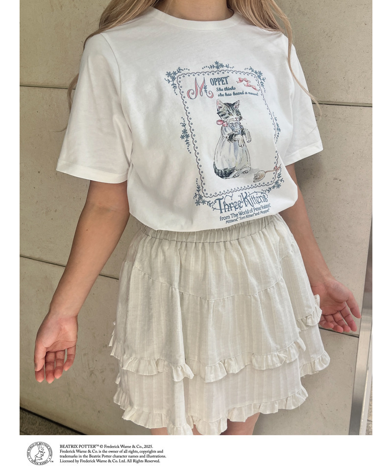 【Peter Rabbit（TM)】 MOPPET  TEE 詳細画像 オフホワイト 5