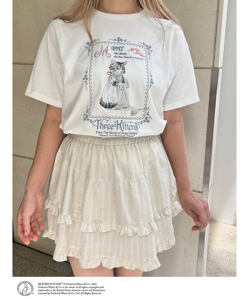 【Peter Rabbit（TM)】 MOPPET  TEE 詳細画像 オフホワイト 6