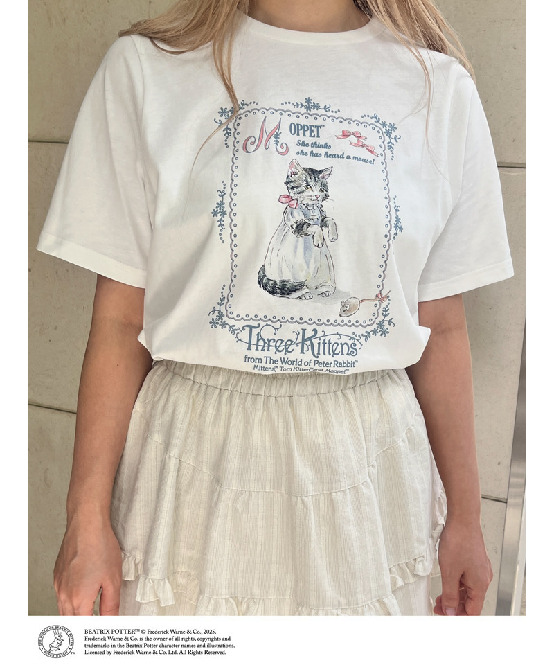 【Peter Rabbit（TM)】 MOPPET  TEE 詳細画像 オフホワイト 7