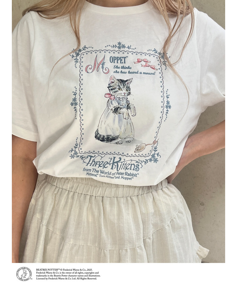【Peter Rabbit（TM)】 MOPPET  TEE 詳細画像 オフホワイト 8