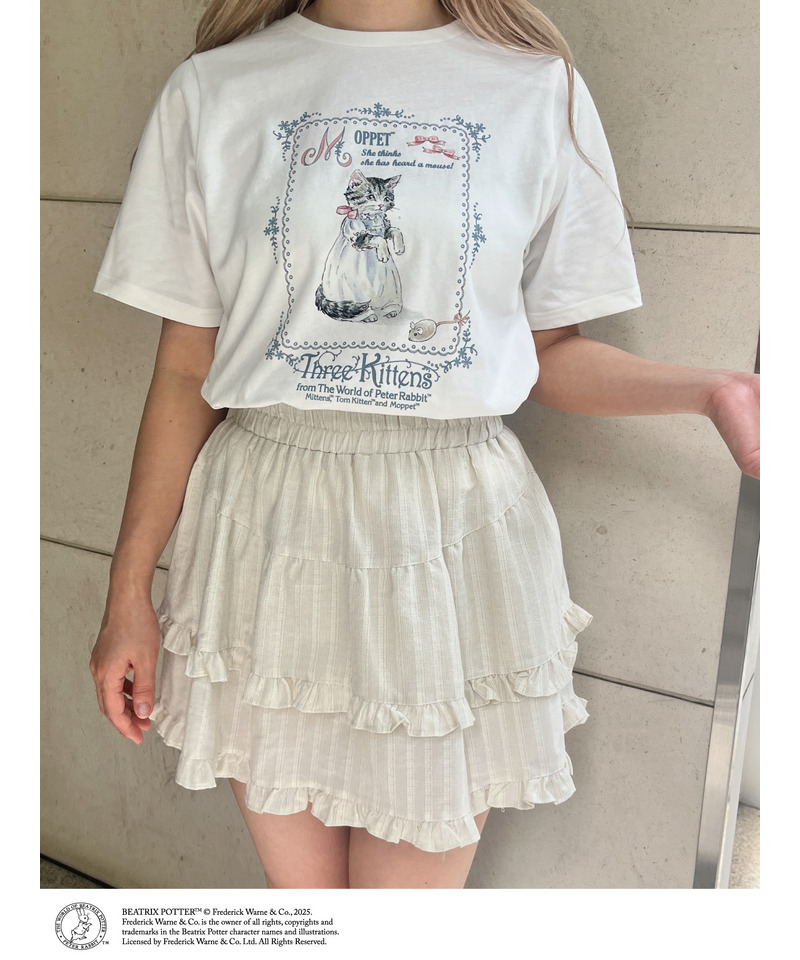 【Peter Rabbit（TM)】 MOPPET  TEE 詳細画像 オフホワイト 9