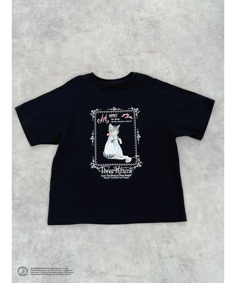 【Peter Rabbit（TM)】 MOPPET  TEE 詳細画像 ブラック 10