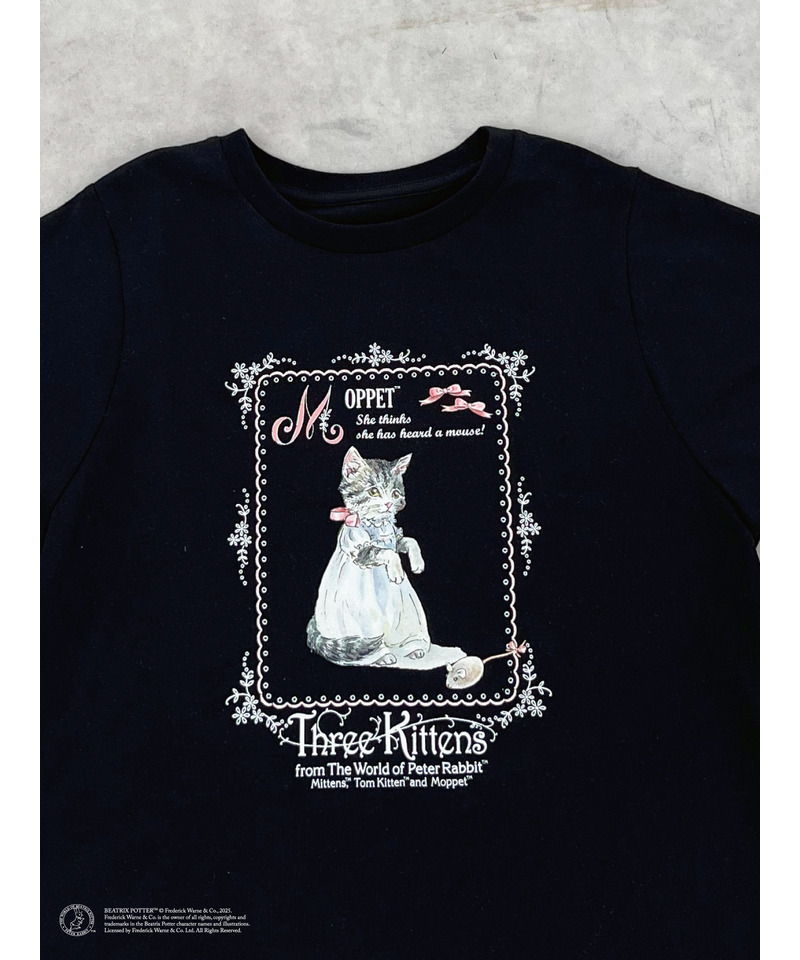 【Peter Rabbit（TM)】 MOPPET  TEE 詳細画像 ブラック 11