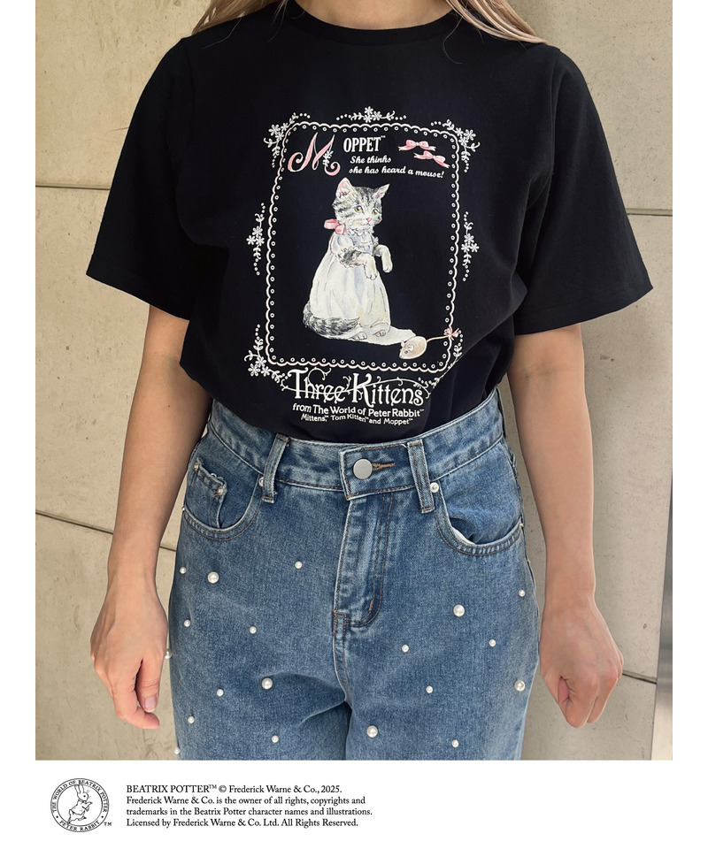 【Peter Rabbit（TM)】 MOPPET  TEE 詳細画像 ブラック 12