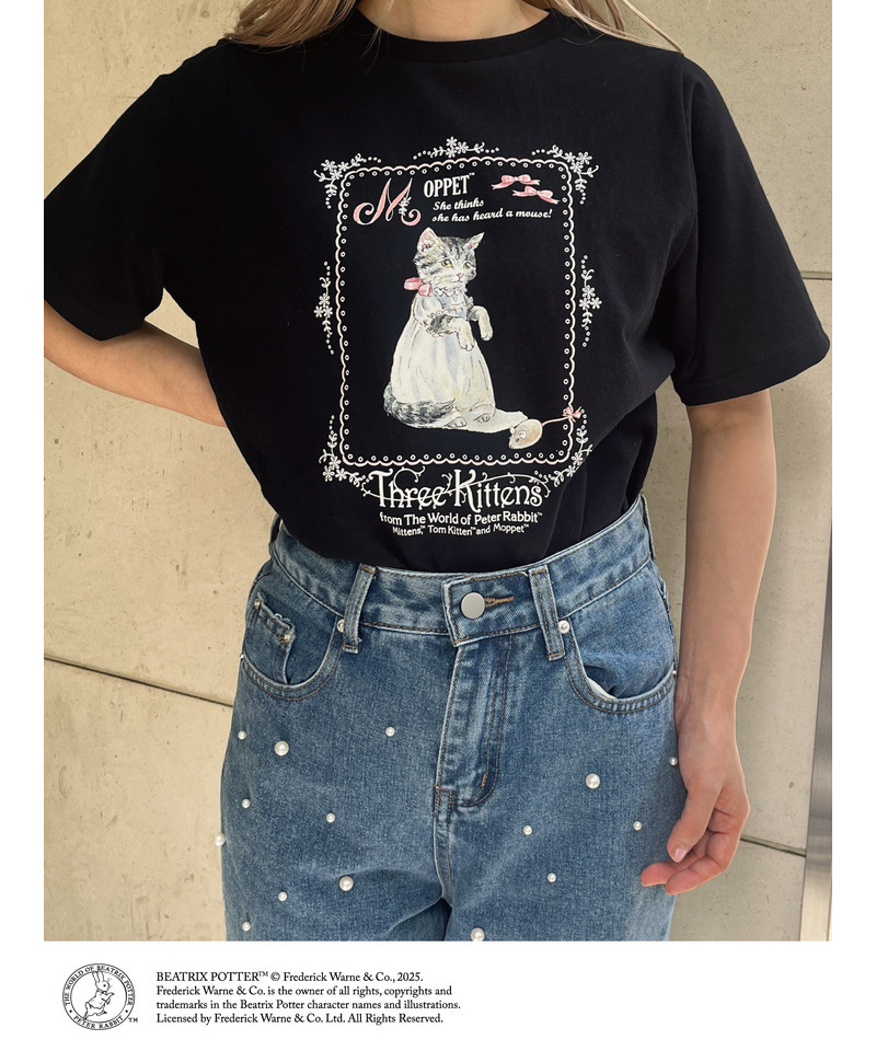 【Peter Rabbit（TM)】 MOPPET  TEE 詳細画像 ブラック 14
