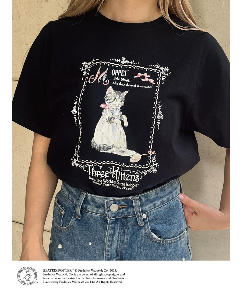 【Peter Rabbit（TM)】 MOPPET  TEE 詳細画像 ブラック 16