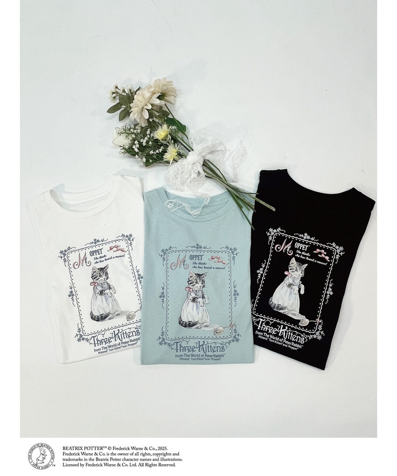 【Peter Rabbit（TM)】 MOPPET  TEE 詳細画像 ブラック 18