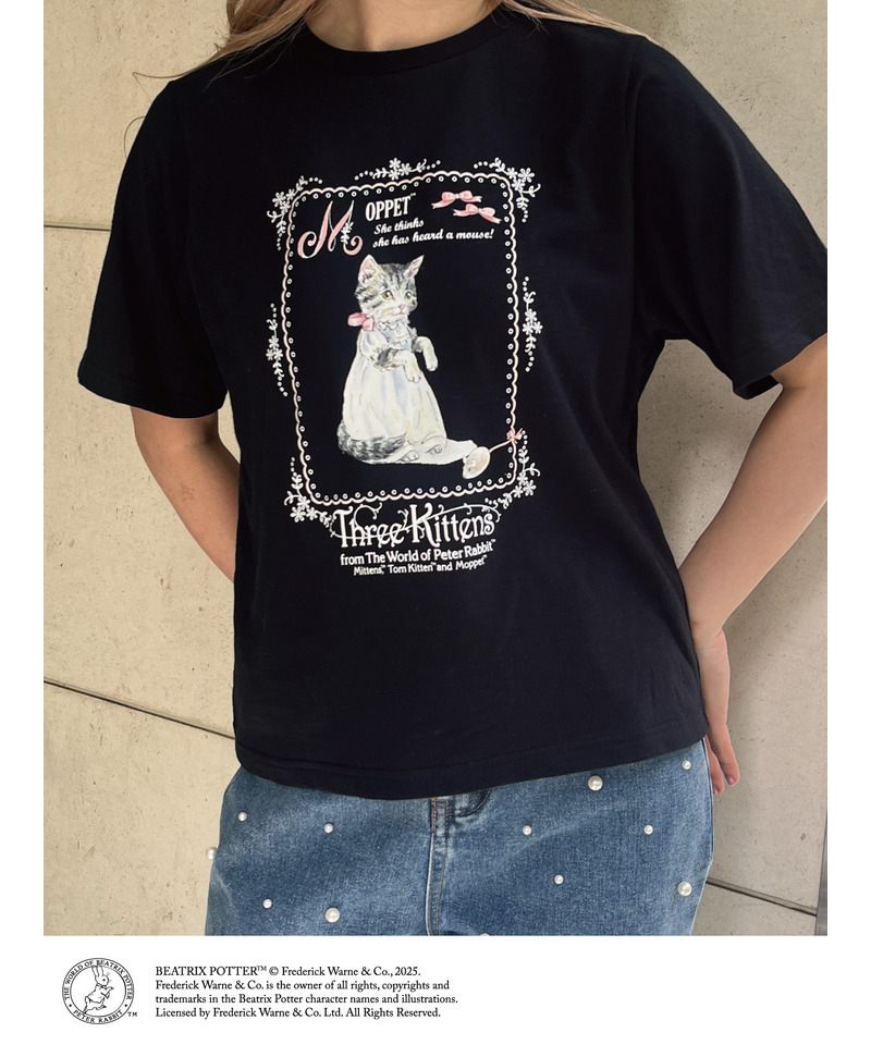 【Peter Rabbit（TM)】 MOPPET  TEE 詳細画像 ブラック 9