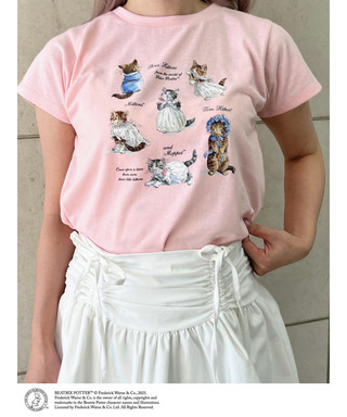 【Peter Rabbit（TM)】MITTENS TOM KITTEN AND MOPPET TEE