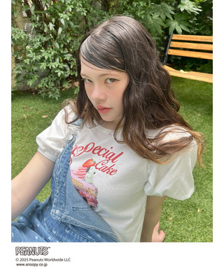 【PEANUTS】Strawberry Cake  TEE 