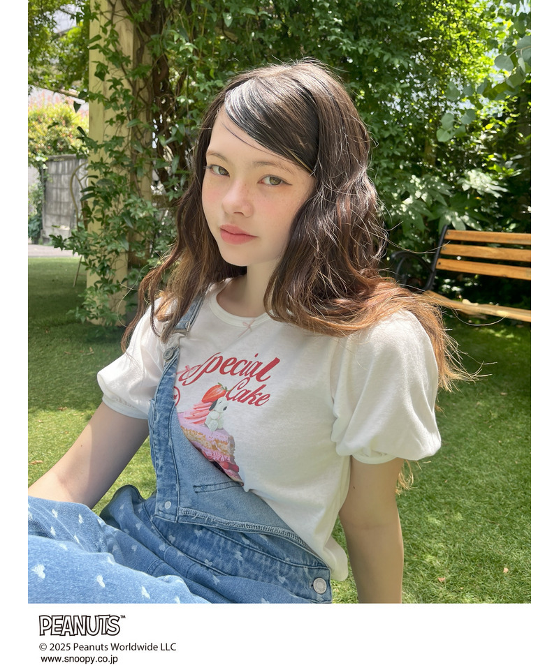 【PEANUTS】Strawberry Cake  TEE  詳細画像 オフホワイト 12