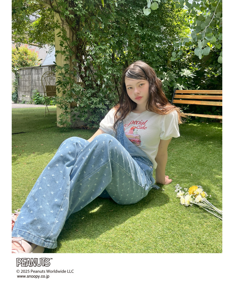 【PEANUTS】Strawberry Cake  TEE  詳細画像 オフホワイト 13