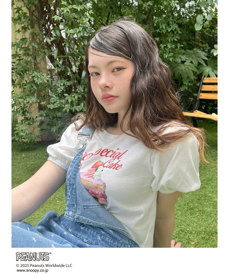 【PEANUTS】Strawberry Cake  TEE  詳細画像 オフホワイト 19
