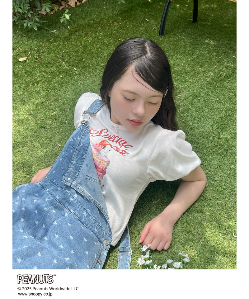 【PEANUTS】Strawberry Cake  TEE  詳細画像 オフホワイト 21