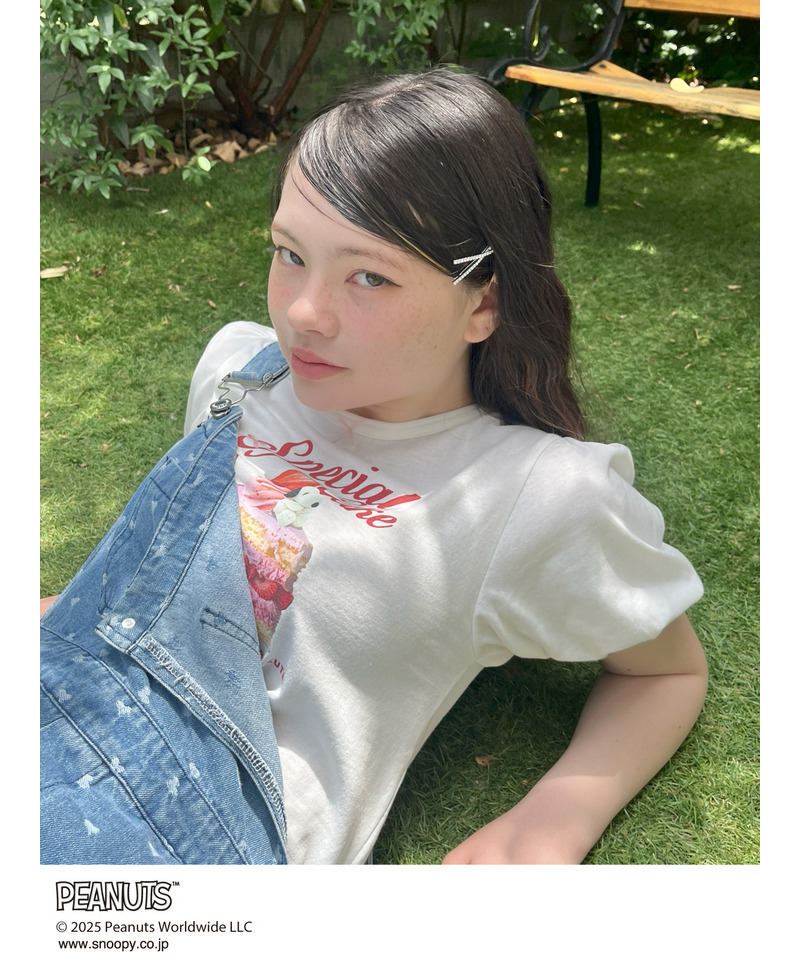 【PEANUTS】Strawberry Cake  TEE  詳細画像 オフホワイト 5